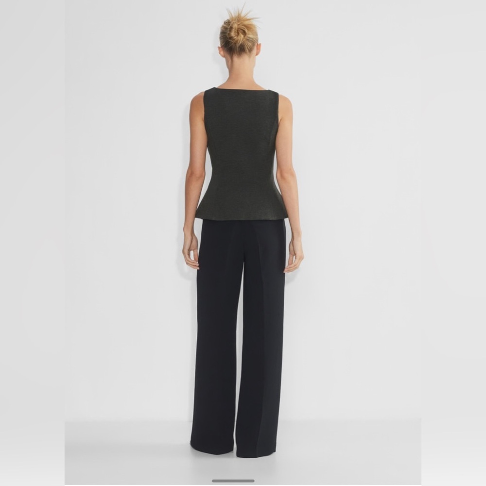 NWT Aritzia Wilfred The Limitless Pant™ Wider in Black Size 6 High Rise Wide Leg - Picture 4 of 14